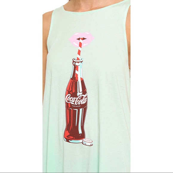 Wildfox Coca-Cola Sip It Up Cassidy Dress. - Picture 4 of 8